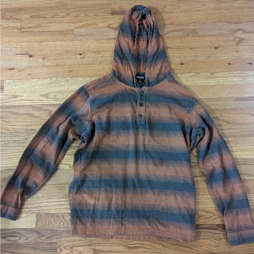 Patagonia Men’s L/W Fjord Flannel Hoody - L